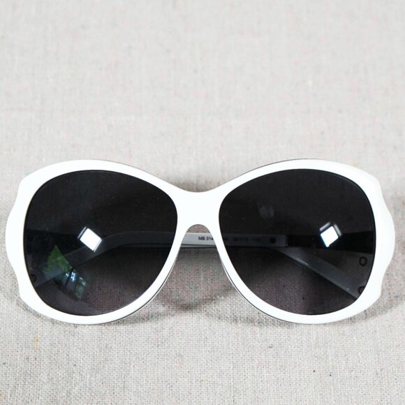 NWT Montblanc Women Cala Luna White Sunglasses with Cast main image 9